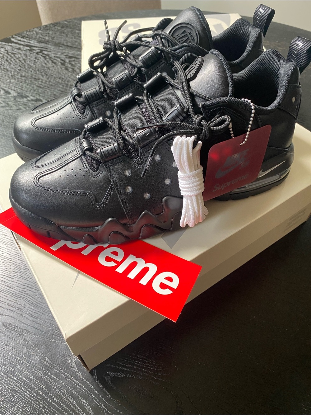 SUPREME x SB x NIKE AIR MAX 2 CB '94 LOW 'BLACK'
